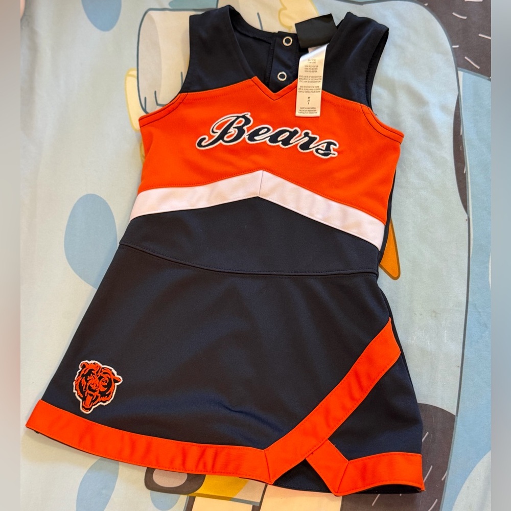NFL Bears Kids Dress - Orange and Black